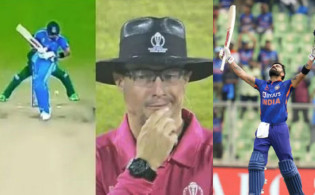 জানা গেল আসল তথ্যঃ ভারতের পক্ষ নিয়েই কি নাসুমের বল ওয়াইড দেননি আম্পায়ার