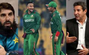 বাংলাদেশের চরম সমালোচনা করলেন ওয়াসিম-মিসবাহ