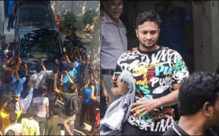মিরপুরে সাকিবকে দেখে ‘ভুয়া ভুয়া’ স্লোগান সমর্থকদের