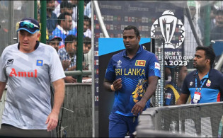 ‘টাইমড আউট’ ছিলেন না, প্রমাণ দিলেন ম্যাথিউস
