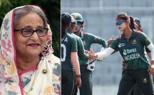 প্রধানমন্ত্রী শেখ হাসিনা অভিন্দন জানালেন টাইগ্রেসদের