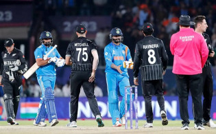উড়ন্ত ভারতের সামনে কিউইরা