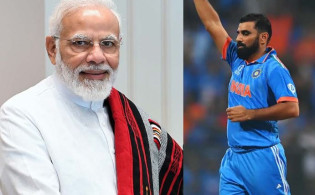 শামির প্রশংসায় ভারতীয় প্রধানমন্ত্রী নরেন্দ্র মোদি