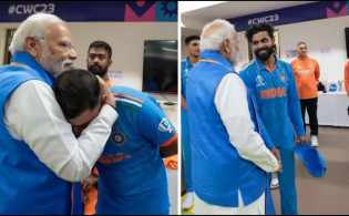 বিশ্বকাপ ফাইনালে হারের পর ক্রিকেটারদের পাশে মোদিকে দেখে যা বললেন শোয়েব