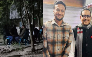 ব্রেকিং নিউজ, অজানা কারনে সাকিবের বাড়িতে পুলিশ পাহারা