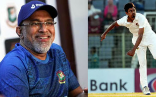 তাইজুলের ঘূর্ণিতে মেজাজ খারাপ পন্ডিত হাথুরুর