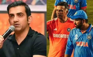 দ্রাবিড়ের চেয়ারে নজর গম্ভীরের
