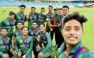 দেশে ফিরলেন বাংলাদেশের চ্যাম্পিয়ন যুবারা