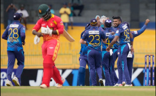 জিম্বাবুয়ের বিপক্ষে কপাল জোরে জয় পেল শ্রীলঙ্কা