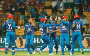 ভারতের বিপক্ষে ৬,৬,৬,৬,৬,* এক ওভারে ৩৬ রান দিলেন আফগান তারকা পেসার
