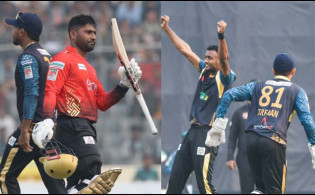 লড়াকু কায়েস হ্যাটট্রিকে শরিফুল, ম্যাচ সেরা হয়েছেন যিনি