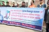 বিপিএল চলাকালেই মিরপুর স্টেডিয়ামে ক্রিকেটারদের মানববন্ধন
