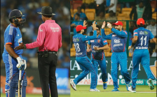 দুবার ব্যাটিং করায় রোহিতের বিরুদ্ধে কঠিন অভিযোগ তুললেন আফগান ক্রিকেটার