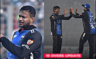 হাইস্কোর ম্যাচে ইতিহাস রচনা করলো সাকিবের রংপুর রাইডার্স