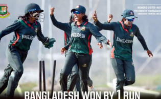 শ্বাসরুদ্ধকর ম্যাচে শ্রীলঙ্কাকে হারিয়ে টানা তৃতীয় জয় বাংলাদেশের