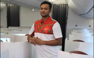 এবার বিমানের ক্যাম্পেইনে সাকিব!