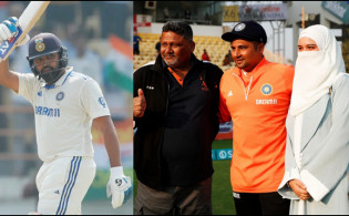 অভিষেক রাঙালেন সরফরাজ, রোহিতের রেকর্ডে শক্ত অবস্থানে ভারত!