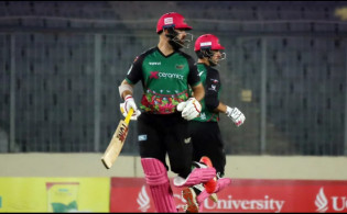 বিদায় ম্যাচে কুমিল্লাকে পাহাড় সমান রানের টার্গেট দিলো সিলেট!