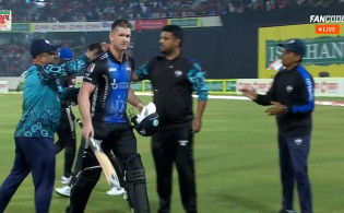 হাইভোল্টেজ ম্যাচে নিশামের ঝড়ে রানে পাহাড় গড়লো রংপুর