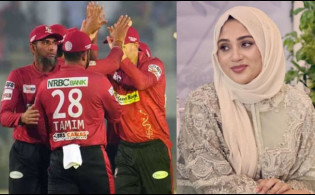 তামিমের শিরোপা জয়ের পর যা বললেন তামিমের স্ত্রী