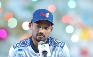 রিশাদের বিস্ফোরক ইনিংস নিয়ে মুখ খুললেন অধিনায়ক শান্ত