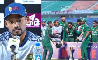 মুশফিকের ‘হেলমেট’ উদযাপন নিয়ে মুখ খুললেন শান্ত