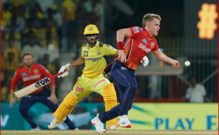 হাইভোল্টেজ ম্যাচে পাঞ্জাবকে চ্যালেঞ্জিং রানের টার্গেট দিল চেন্নাই