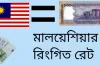 লাফিয়ে লাফিয়ে বাড়ছে মালয়েশিয়ান রিংগিত রেট, দেখেনিন আজকের রেট কত