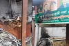 বিএনপির কার্যালয়ে আগুন, ৪৮ ঘণ্টার আল্টিমেটাম