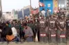 বেড়েছে পুলিশের উপস্থিতি, বিজিবি মোতায়েন