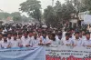 গোপালগঞ্জে চলছে অবরোধ
