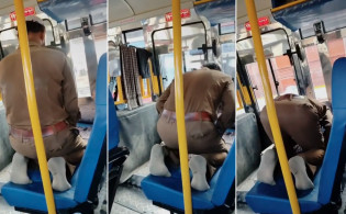 ভারতে নামাজের জন্য বাস থামিয়ে বেকায়দায় চালক