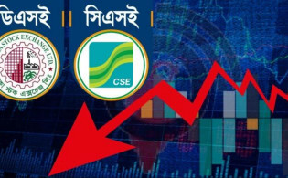শেয়ারবাজারে ধস: মাত্র এক সপ্তাহে উড়ে গেল ৪ হাজার কোটি টাকা