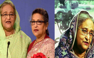 বেরিয়ে এলো আসল ঘটনা : যে কারনে ৫ আগস্ট শেখ হাসিনার পায়ে ধরেছিলেন রেহেনা