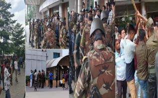থমথমে পরিস্থিতি : ৪ ঘণ্টা যাবৎ সেবা বন্ধ, ভয়ে হাসপাতাল ছেড়েছেন চিকিৎসক-নার্স