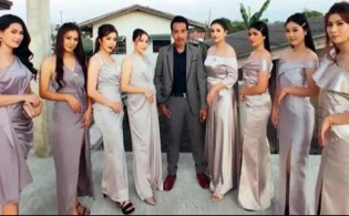 একসঙ্গে ৮ স্ত্রী নিয়ে একই ছাদের নিচে সুখের সংসার