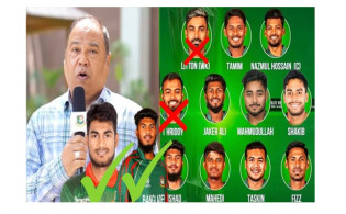 শান্তর পর দল থেকে বাদ পড়লেন আরও এক ক্রিকেটার, আবারও দল ঘোষণা করল বিসিবি