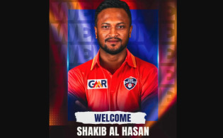 দারুণ প্রত্যাবর্তন : ক্রিকেট মাঠে ফিরলেন সাকিব