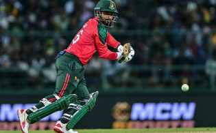 প্রথম টি-টোয়েন্টি: নাঈম-শামীমের ব্যাটে শ্রীলঙ্কাকে বিশাল রানের টার্গেট দিলো বাংলাদেশ