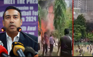 মাইলস্টোন কলেজ বিমান দুর্ঘটনা নিয়ে যা বললেন বাফুফে সভাপতি