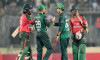 চরম উত্তেজনায় শেষ হলো বাংলাদেশ ও পাকিস্থানের শেষ টি-২০ ম্যাচ,জেনেনিন ফলাফল
