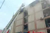 রাজধানীতে ভয়াবহ আগুন : আতঙ্কে ব্যবসায়ী ও পথচারীরা