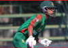 হাড্ডাহাড্ডি লড়ায়ে শেষ হলো বাংলাদেশ বনাম দ:আফ্রিকার ক্রিকেট ম্যাচ