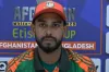 আফগানিস্তানের বিপক্ষে লজ্জাজনক হারের পর যা বললেন মিরাজ