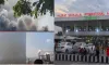 হযরত শাহজালাল আন্তর্জাতিক বিমানবন্দরে ভয়াবহ আগুন