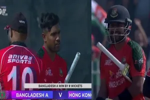 ৬–৬–৬–৬–৬! পাঁচ বলে পাঁচ ছক্কায় বিশ্বরেকর্ড ভেঙে ইতিহাস গড়লো বাংলাদেশ