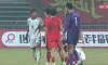 হাড্ডাহাড্ডি লড়াইয়ে শেষ হলো বাংলাদেশ বনাম চীনের ম্যাচ