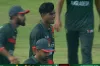 নাহিদ রানার আগুনে বোলিং পাকিস্তানের ৯ উইকেট শেষ