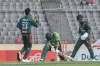 মিরাজ-নাহিদের আঘাতে ধাক্কা খেল পাকিস্তান, ৩ উইকেট পতন