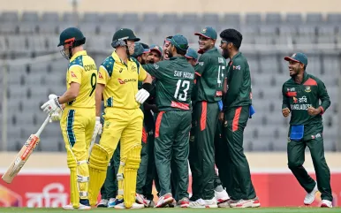 শেষ হলো অস্ট্রেলিয়া বনাম বাংলাদেশের প্রথম ওয়ানডে ম্যাচ